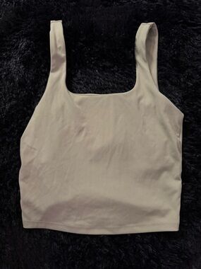 Forever 21 Sage green Square-Neck Tank Top